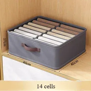 Organisateur d'armoire en polypropylène pour pantalons, pulls, T-shirts et jeans 9