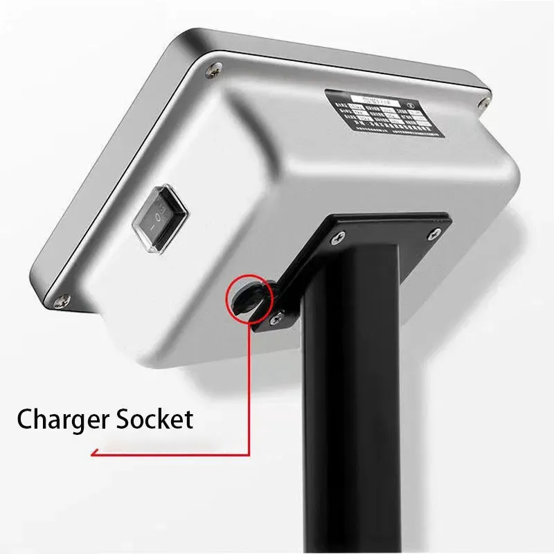 Balance électronique pliable en acier inoxydable rechargeable, 150 kg, pour bagages, expédition postale et commerciale 3