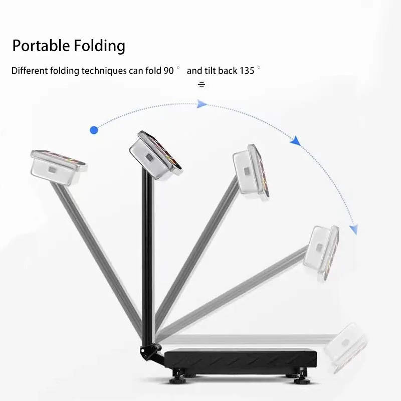 Balance électronique pliable, utilisation en contexte professionnel