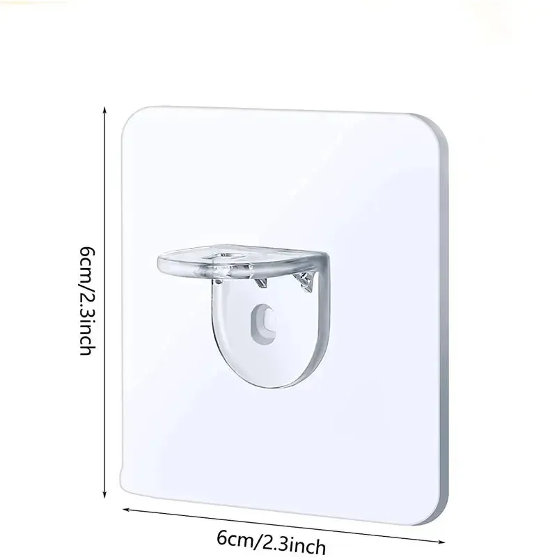 Séparateurs de penderie, lot de 4 ou 10 pièces, séparateurs d'armoire de cuisine adhésifs sans marque, supports antidérapants pour étagères latérales 5