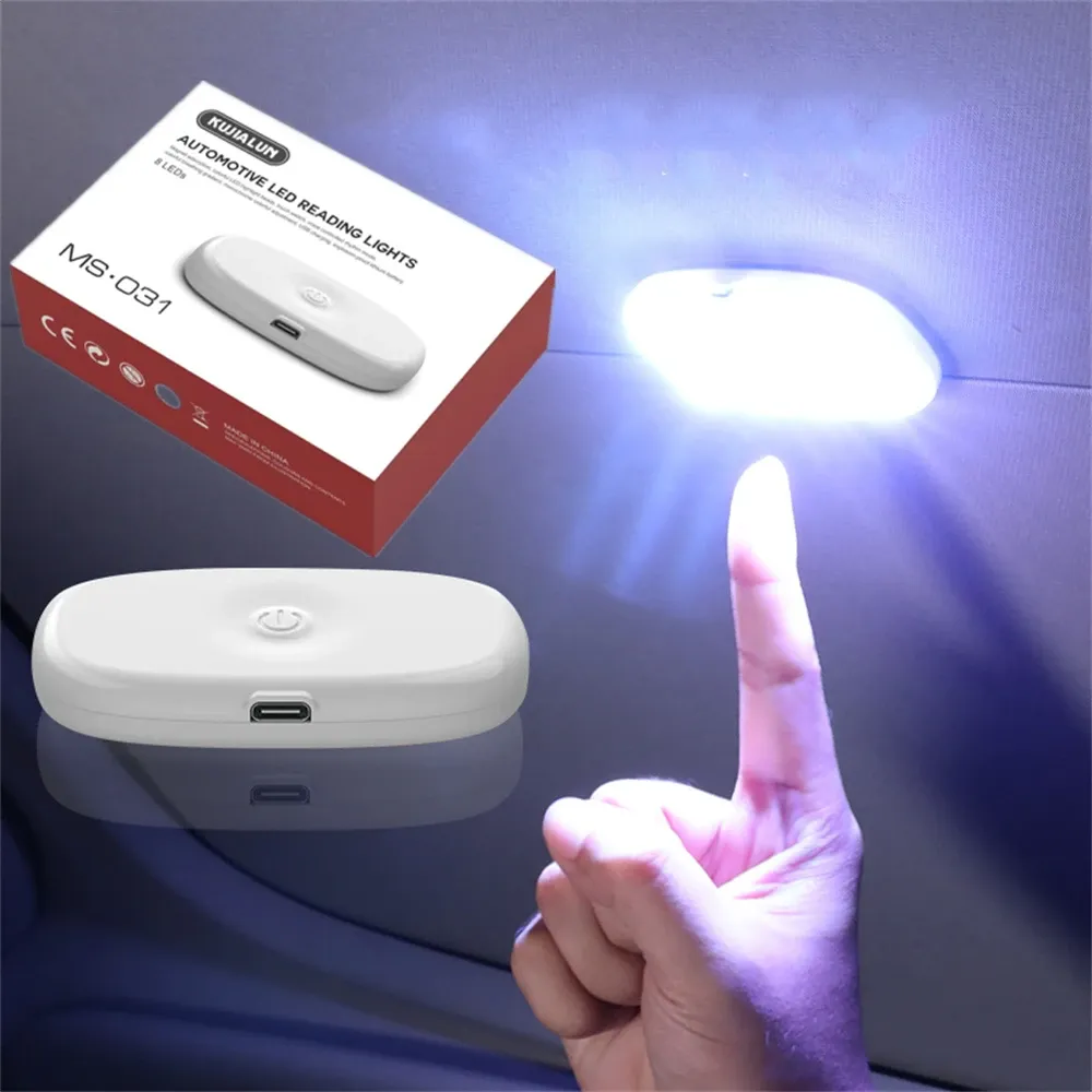 Lampe LED tactile pour habitacle automobile