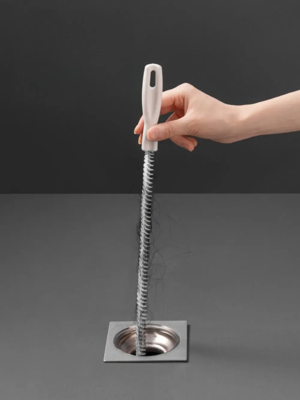 Brosse de nettoyage en situation