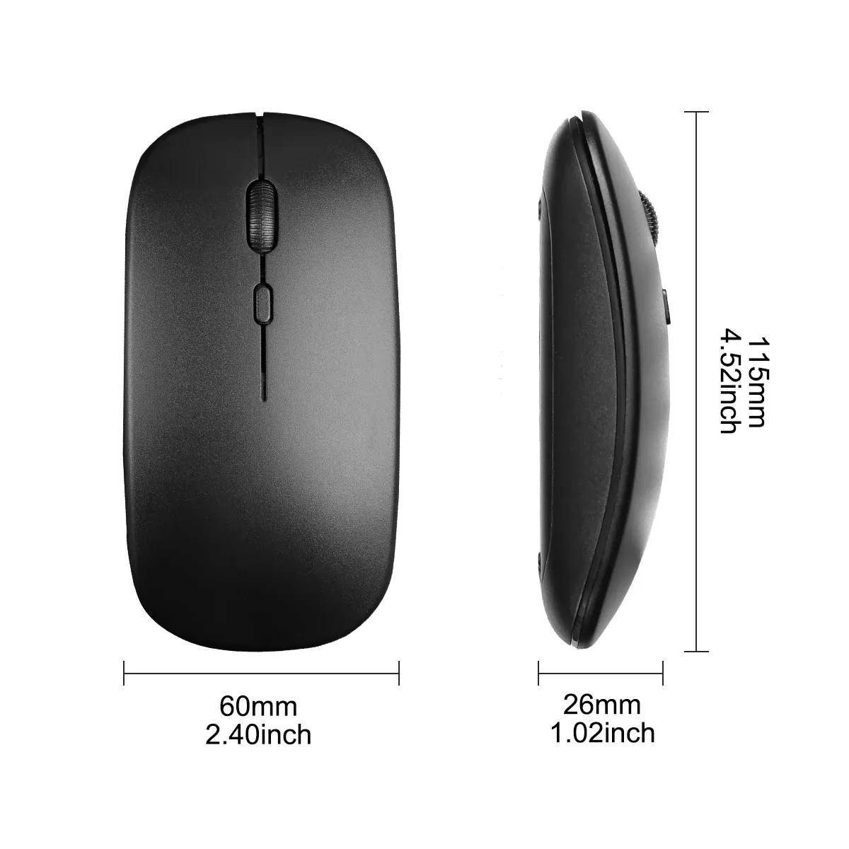 Souris sans fil pour la maison et le bureau
