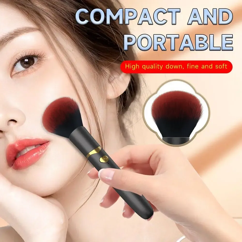 Pinceau de maquillage électrique 10 vitesses, rechargeable par USB, pour fond de teint liquide et anti-cernes 3