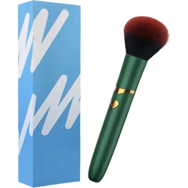 Pinceau de maquillage électrique 10 vitesses, rechargeable par USB, pour fond de teint liquide et anti-cernes 9