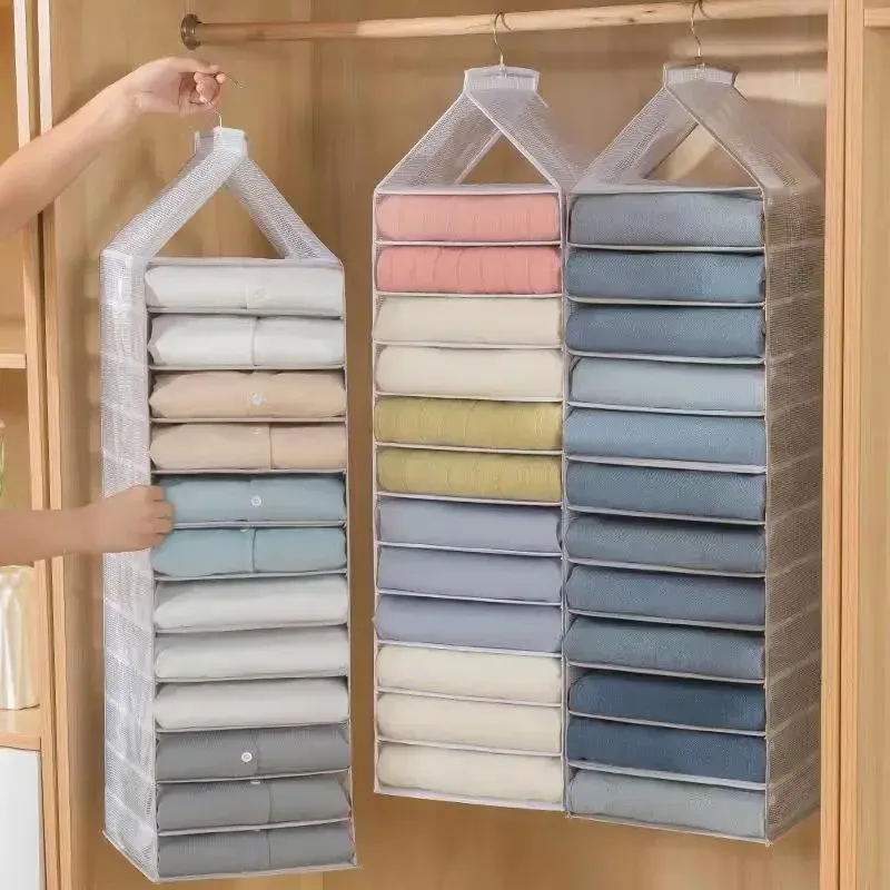 Organisateur de placard, sacs de rangement pour chaussettes, T-shirts et sous-vêtements, 1 pièce 4