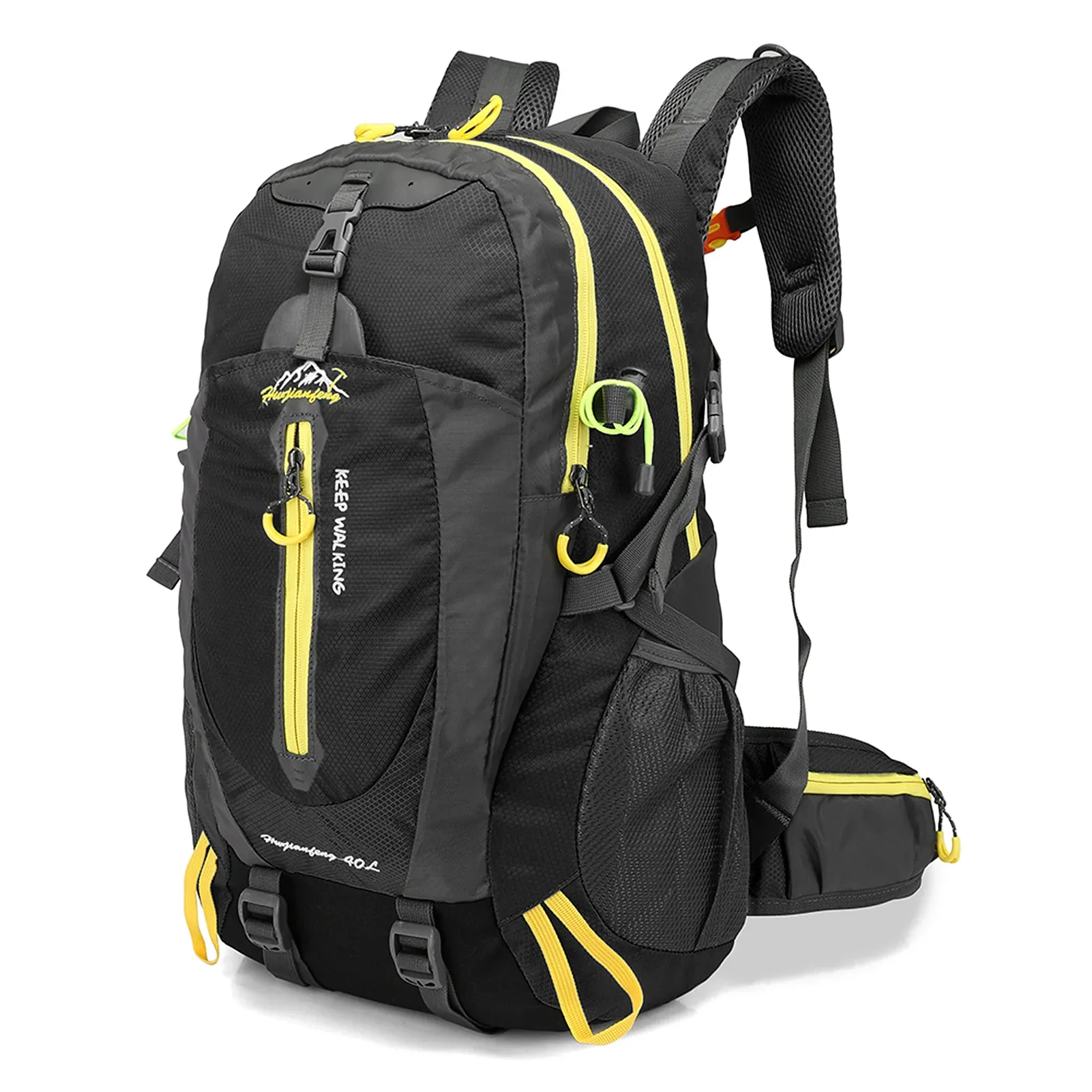 Sac à dos de voyage 40 L résistant à l'eau pour camping et randonnée - Image 1
