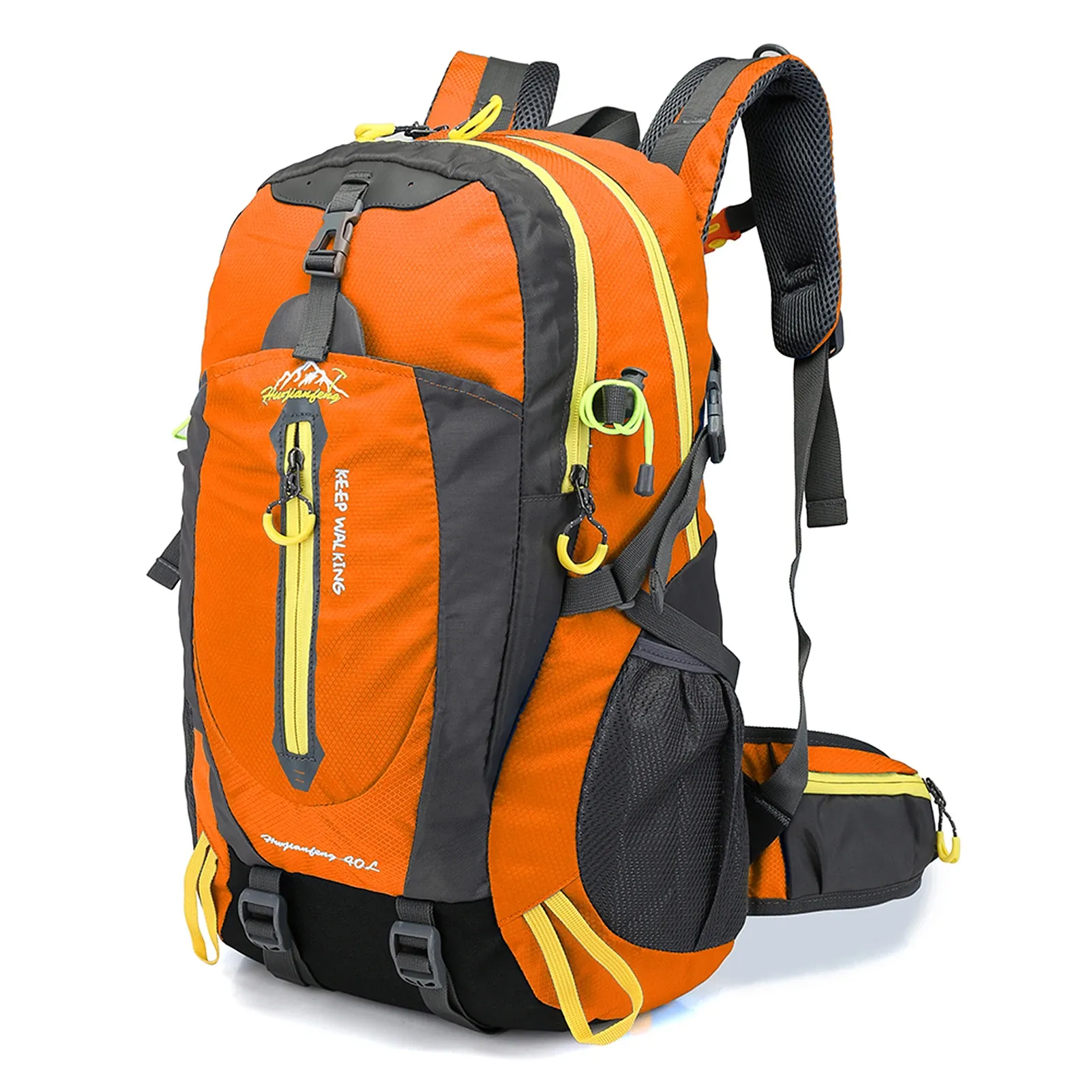 Sac à dos de voyage 40 L résistant à l'eau pour camping et randonnée 8