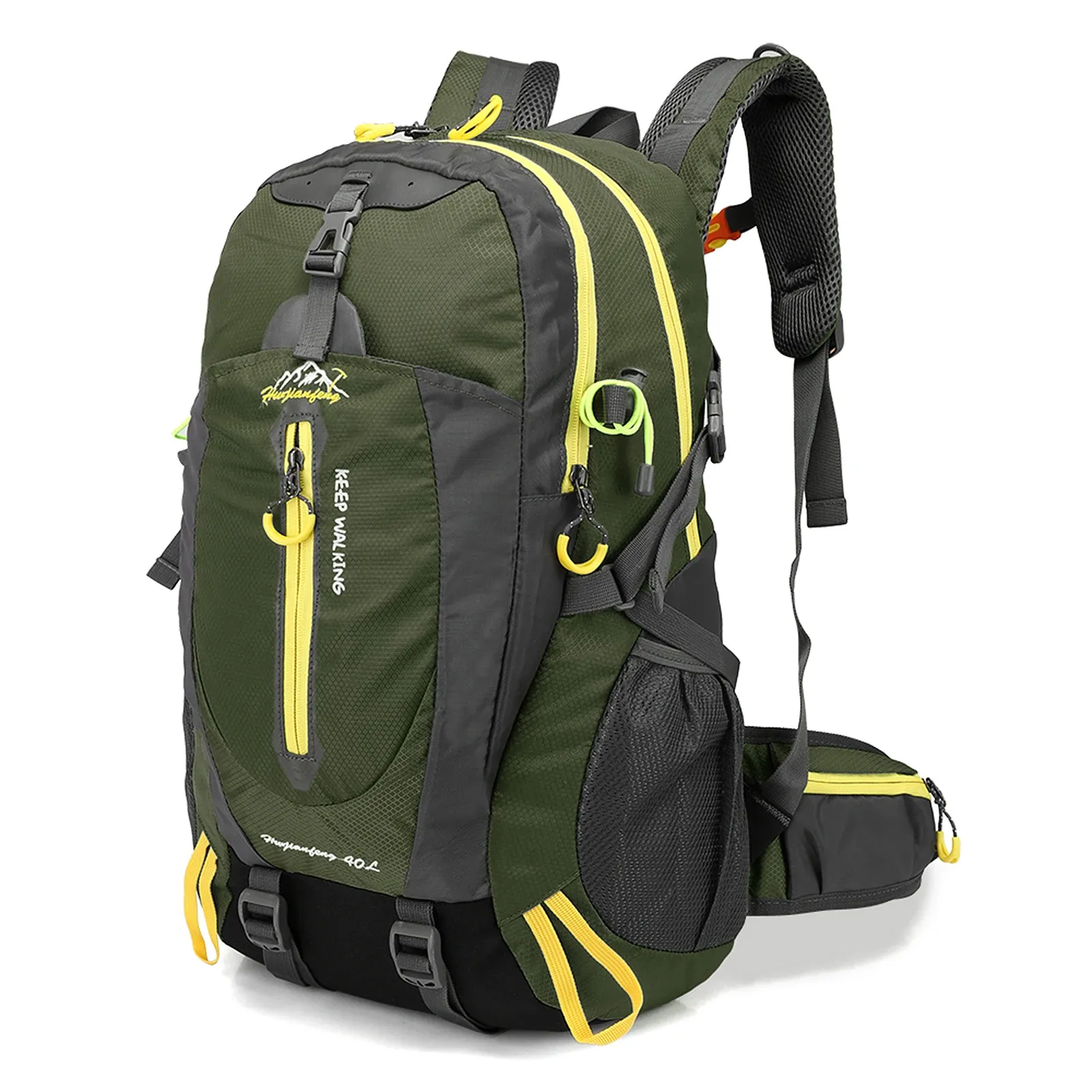 Sac à dos de voyage 40 L résistant à l'eau pour camping et randonnée 17