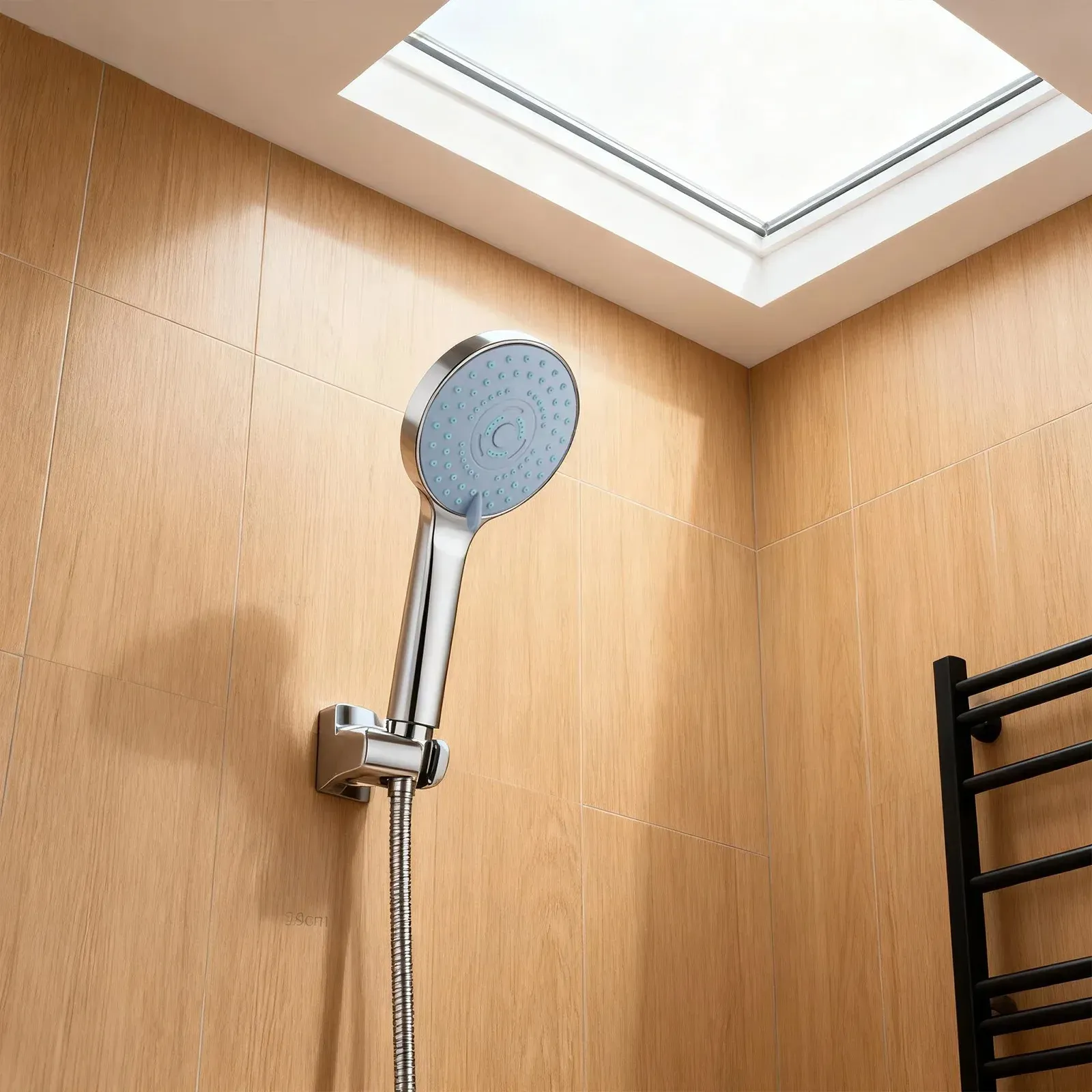 Pommeau de douche sous différents angles