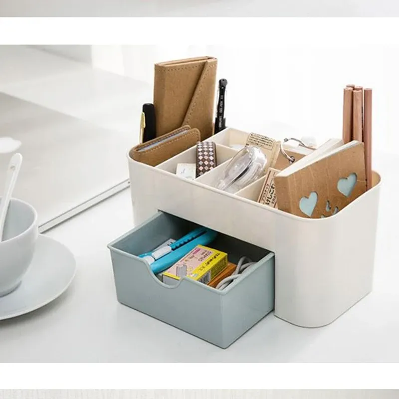 Organisateur de maquillage, vue latérale