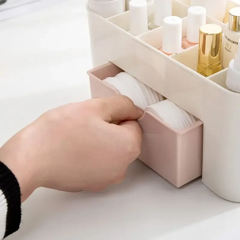 Boîte de rangement cosmétique, rangement des pinceaux