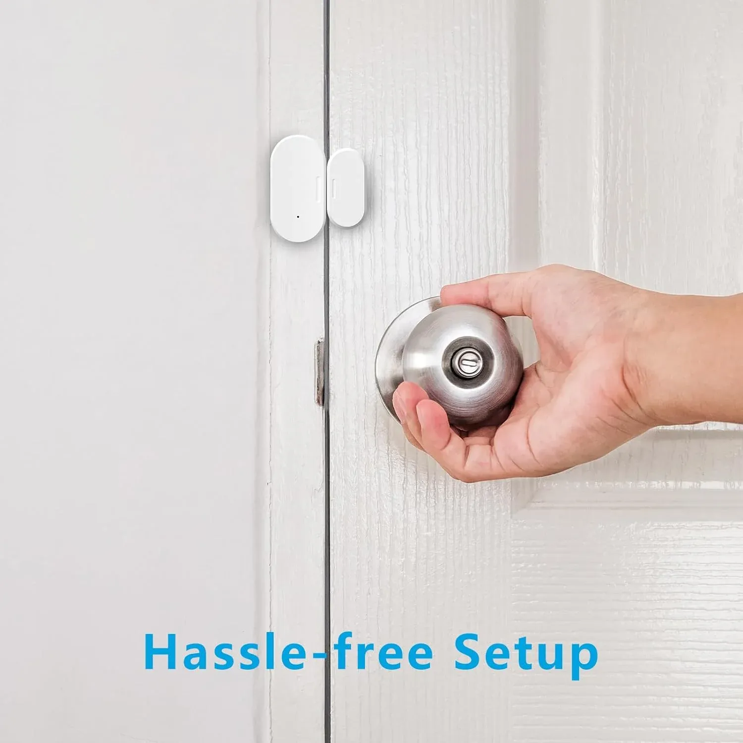 Capteur de porte et fenêtre intelligent Tuya ZigBee, détecteur d'ouverture et de fermeture pour système d'alarme de sécurité domestique, compatible Alexa et Google 4