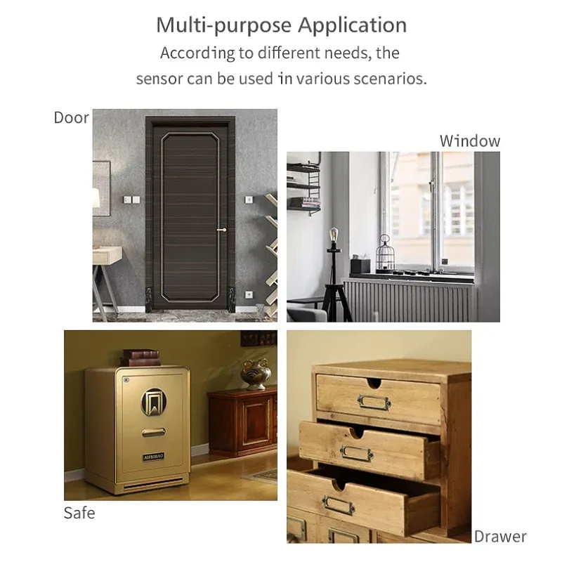 Capteur d'ouverture Tuya ZigBee gros plan