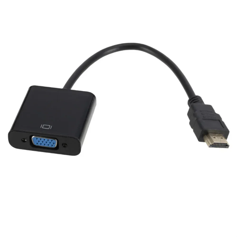 Adaptateur HDMI vers VGA 1080P, en situation