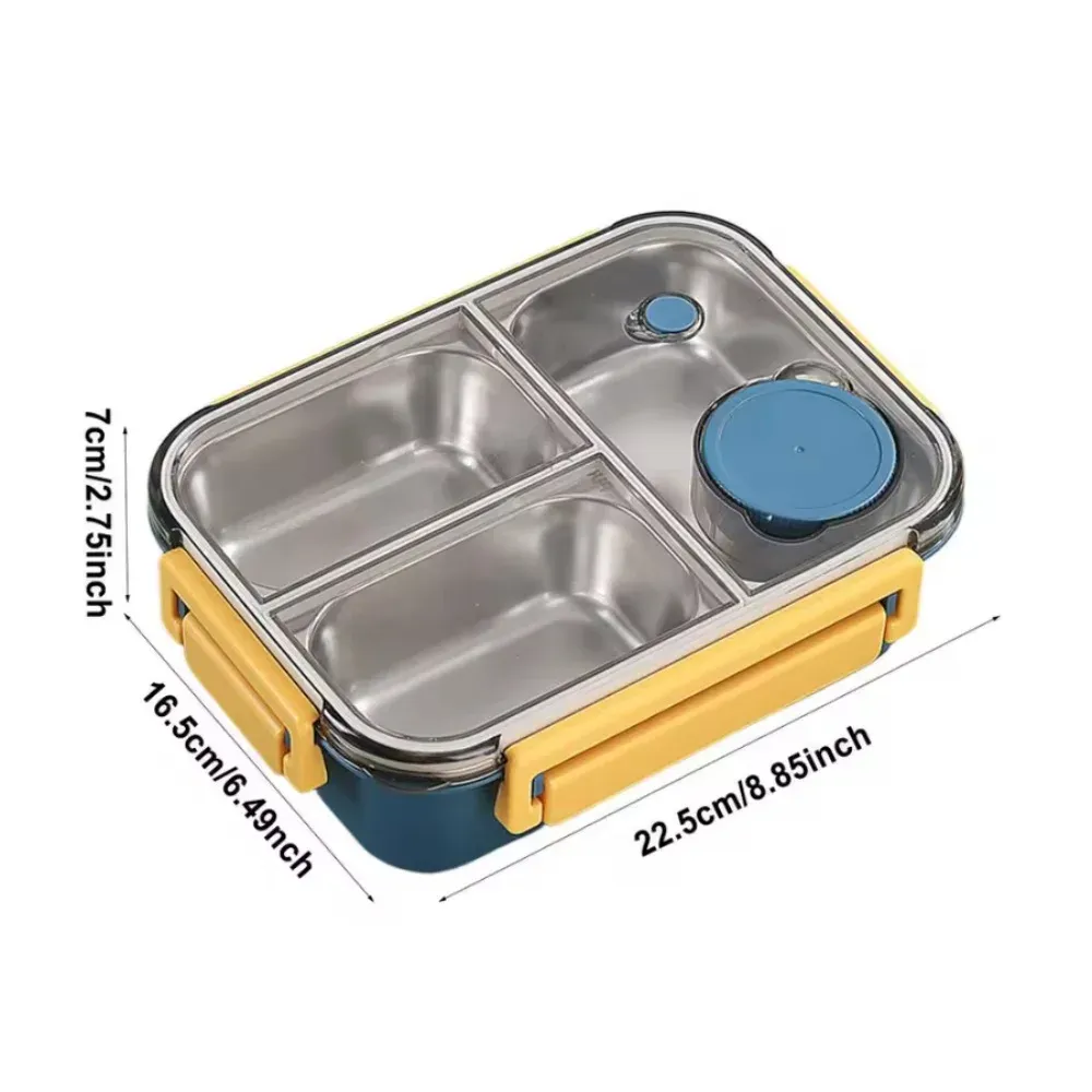 Boîte à déjeuner isotherme 850 ml en acier inoxydable pour enfants et adultes, boîte Bento pour soupe et plats chauds 2