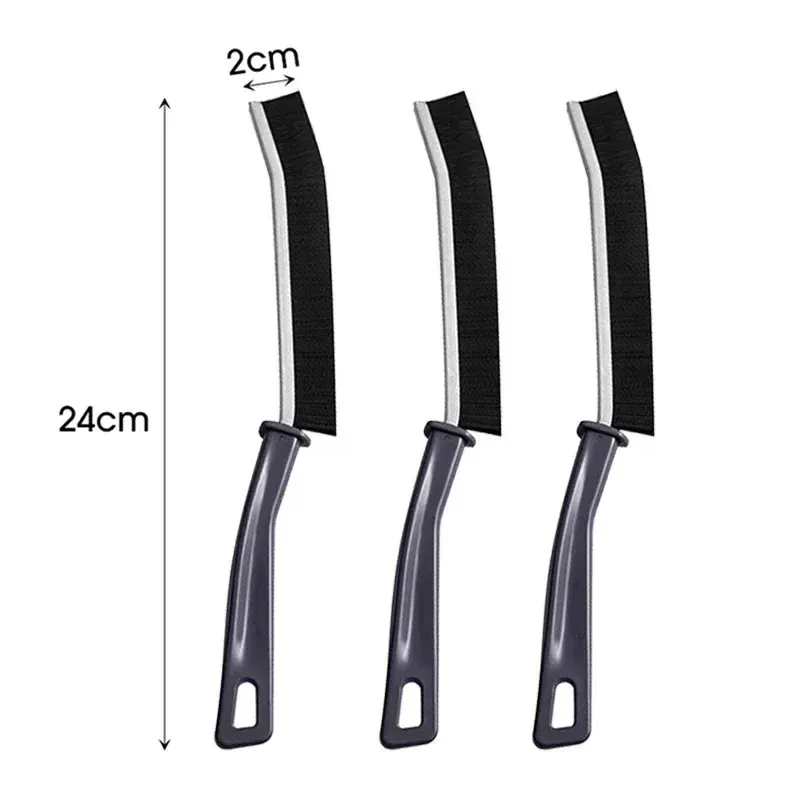 Brosse de nettoyage pour joints de carrelage à poils durs, durable, pour sol de douche et cuisine (lot de 5) 11