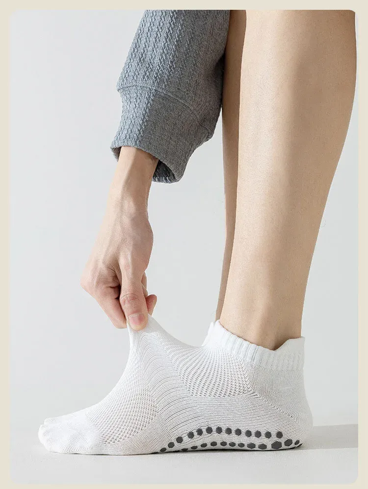 Chaussettes de yoga, pratique au sol