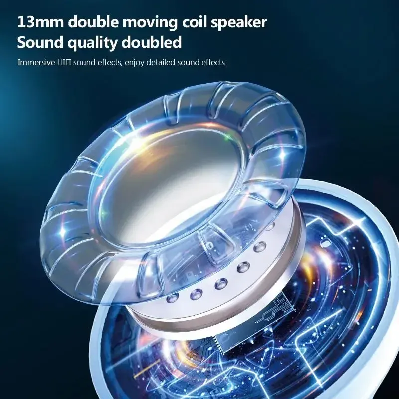 Écouteurs sans fil Sony Pro4 TWS Bluetooth Hi-Fi à réduction de bruit, étanches, avec micro, idéaux pour le jeu et le sport 4