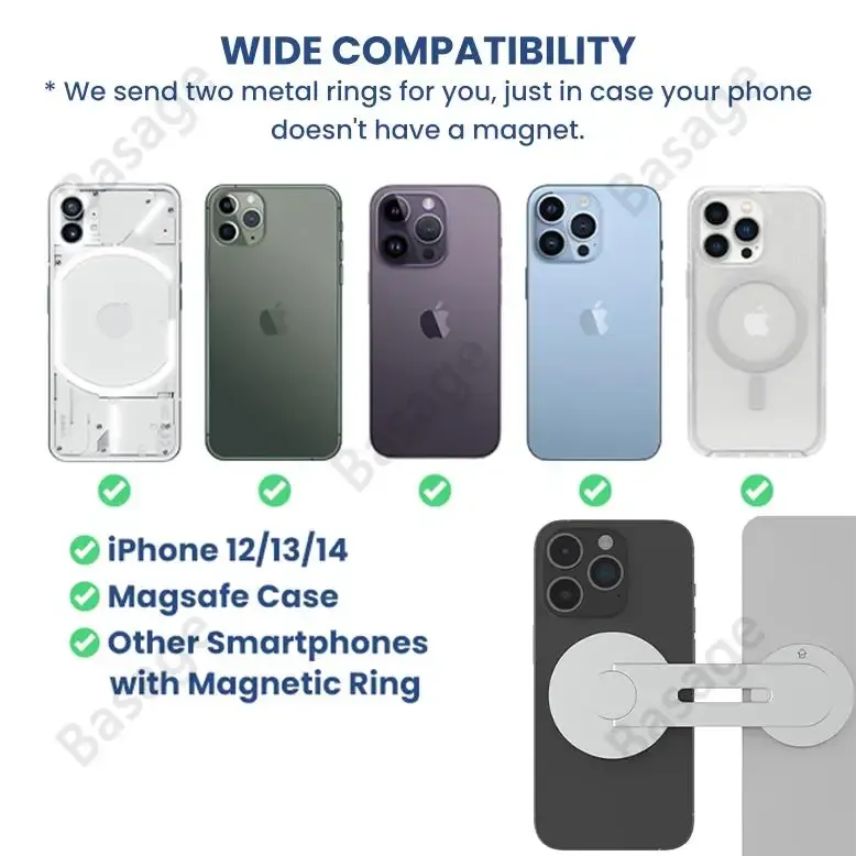 Support Continuity Flip pour iPhone et ordinateur portable, support magnétique pivotant à 180° pour ordinateurs portables et moniteurs, bras magnétique réglable 5