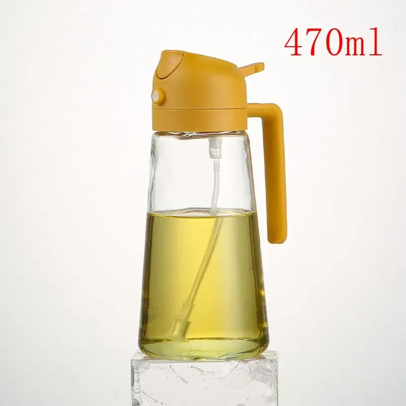 Flacon pulvérisateur d'huile d'olive, ambiance culinaire