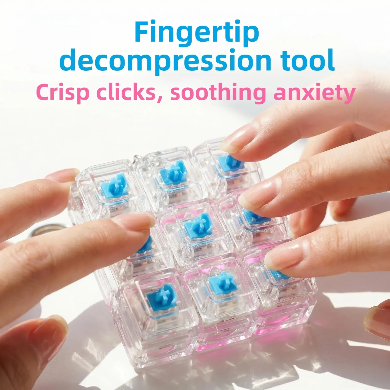 Clicker anti-stress assemblé