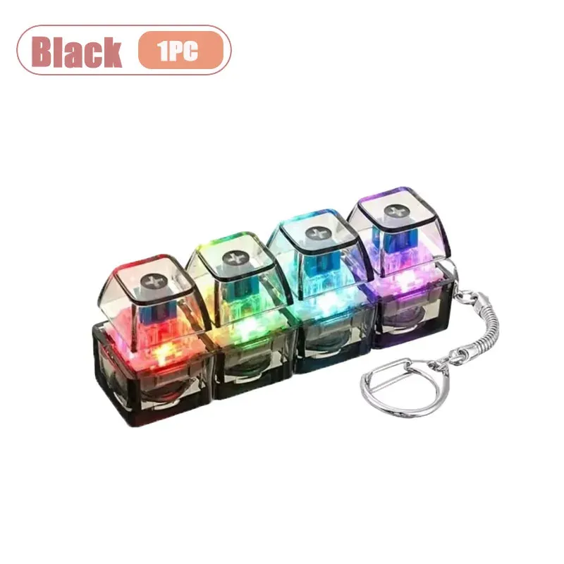 Testeur de commutateurs mécaniques porte-clés anti-stress avec LED 9