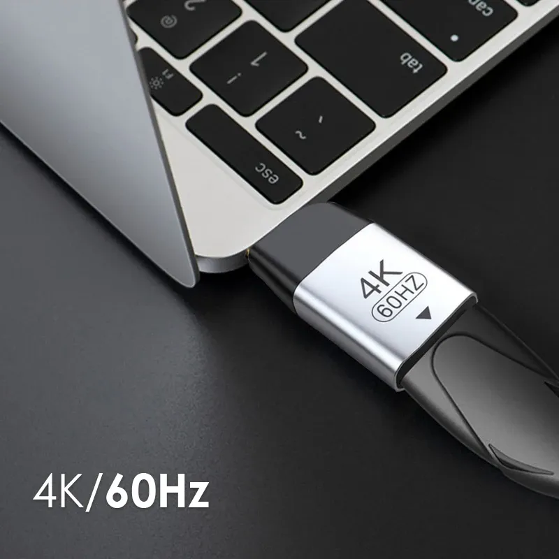 Vue détaillée de l'adaptateur USB-C