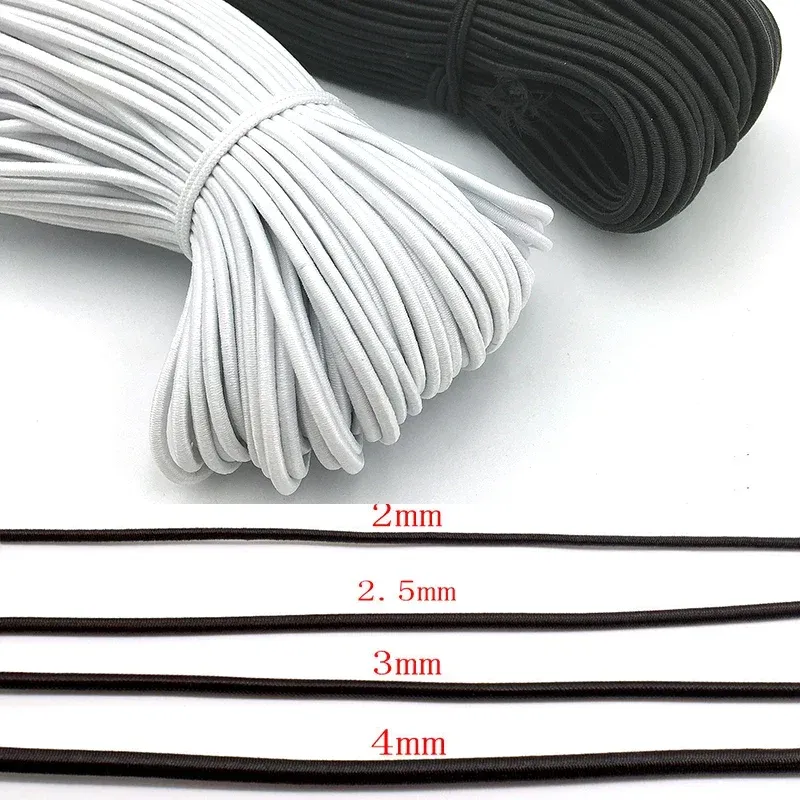 Cordon élastique résistant 2 à 6 mm pour bijoux DIY, couture et artisanat - Image 1