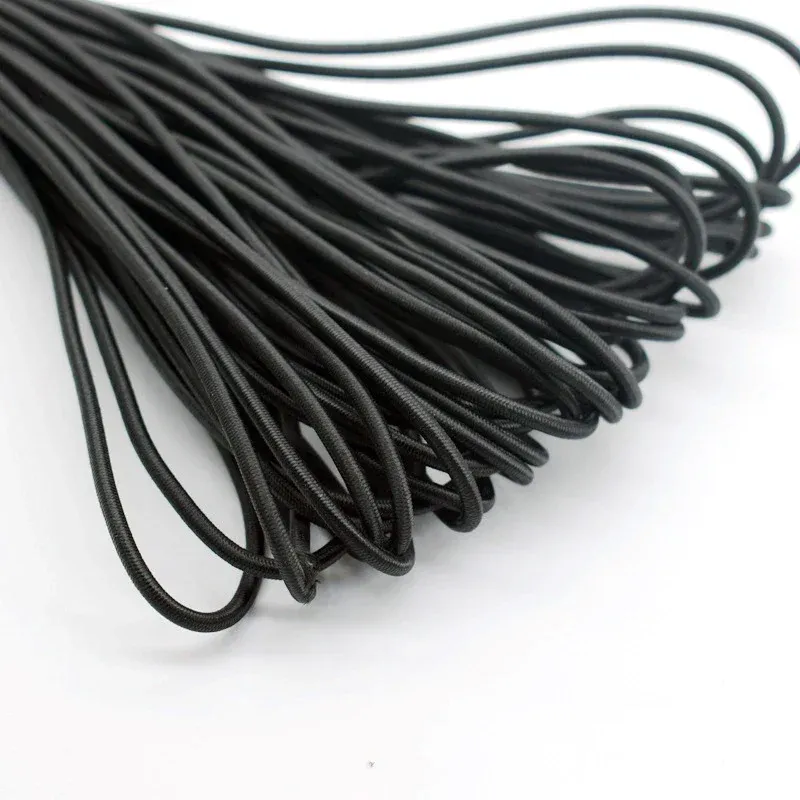 Cordon élastique résistant 2 à 6 mm pour bijoux DIY, couture et artisanat 4