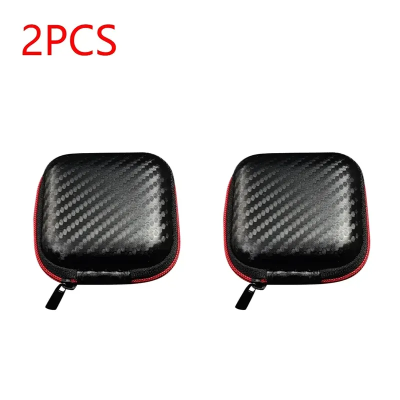 Étui de rangement EVA pour écouteurs, lot de 2, 4 ou 6 pièces, pochette de voyage zippée pour câbles USB et casques 10