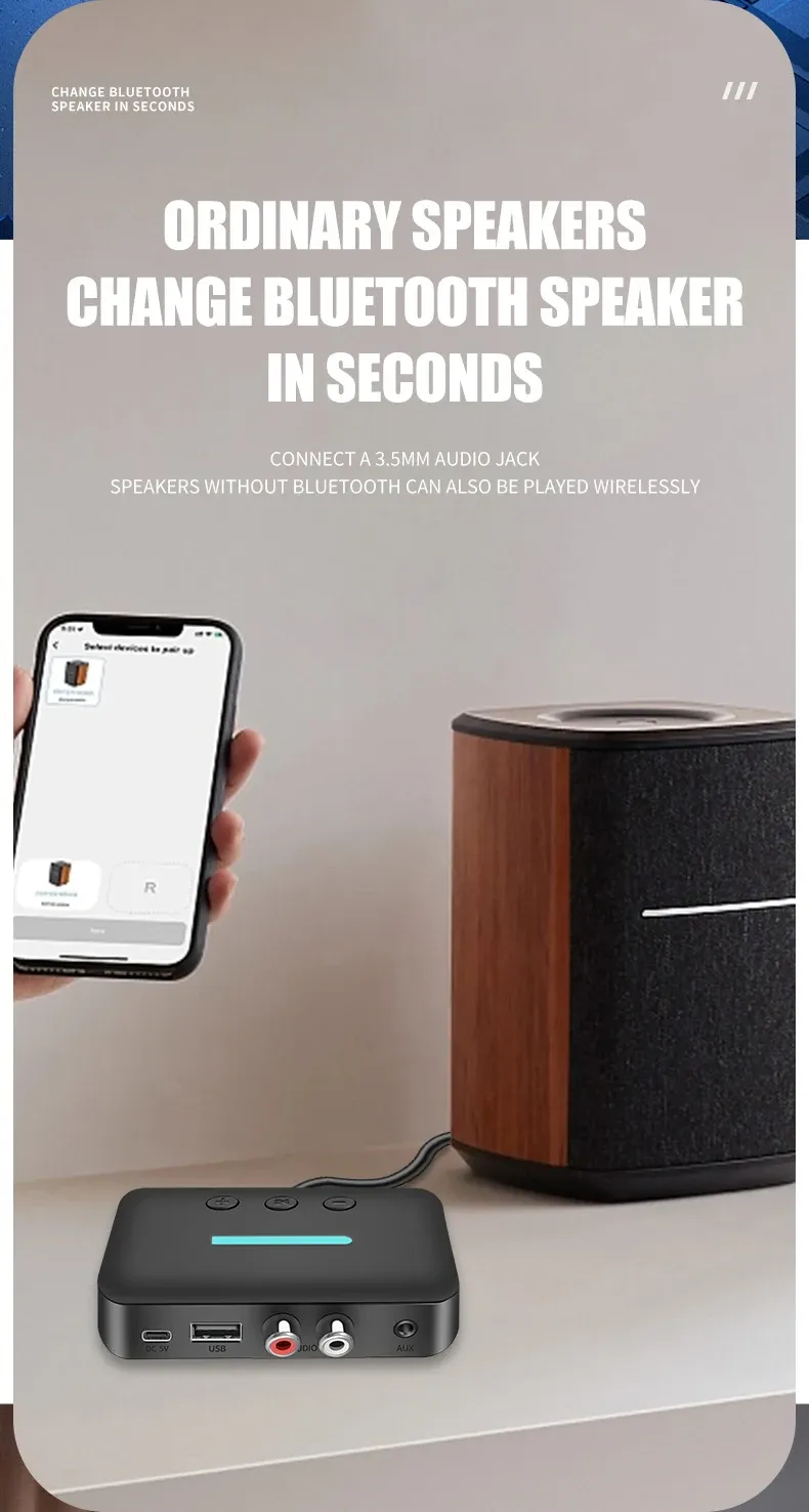 Connexion sans fil à une enceinte