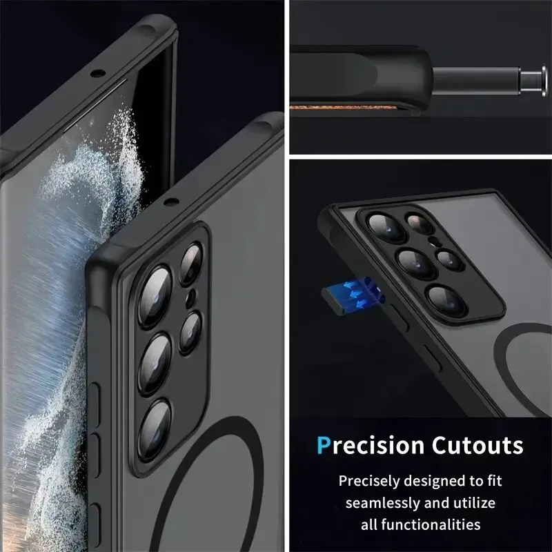 Coque magnétique Magsafe, vue latérale