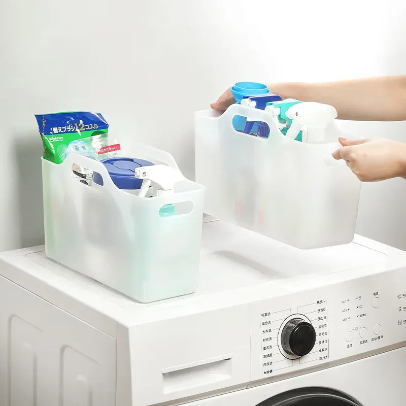 Organisateur sous évier en plastique, rangement en salle de bain