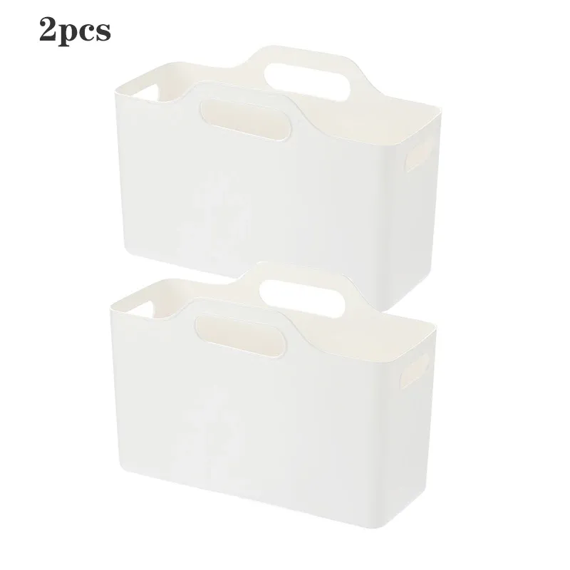 Organisateur sous évier, lot de 2 ou 3, organisateurs de placards de cuisine et de salle de bain, bac de rangement, paniers organisateurs polyvalents en plastique 10