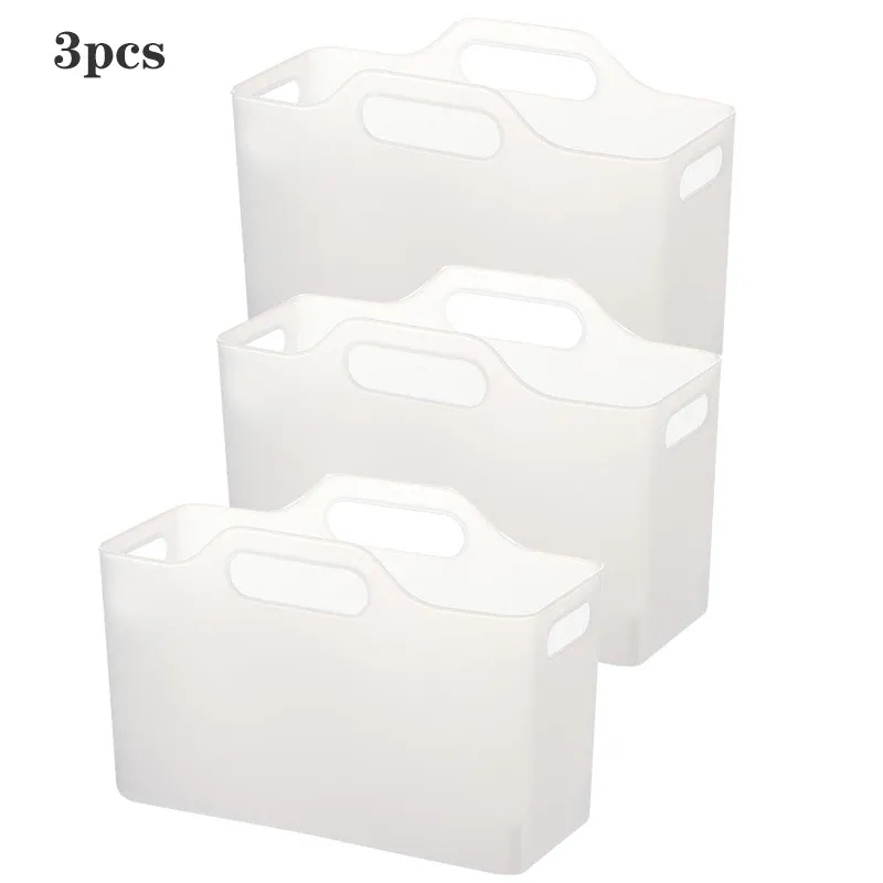 Organisateur sous évier, lot de 2 ou 3, organisateurs de placards de cuisine et de salle de bain, bac de rangement, paniers organisateurs polyvalents en plastique 7