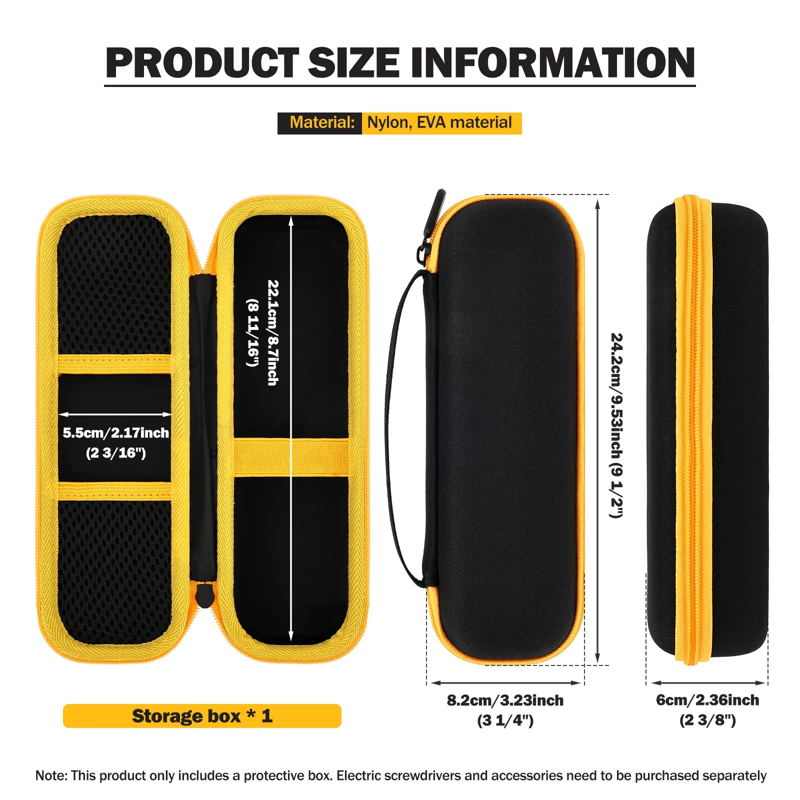 Étui de rangement pour tournevis sans fil DEWALT