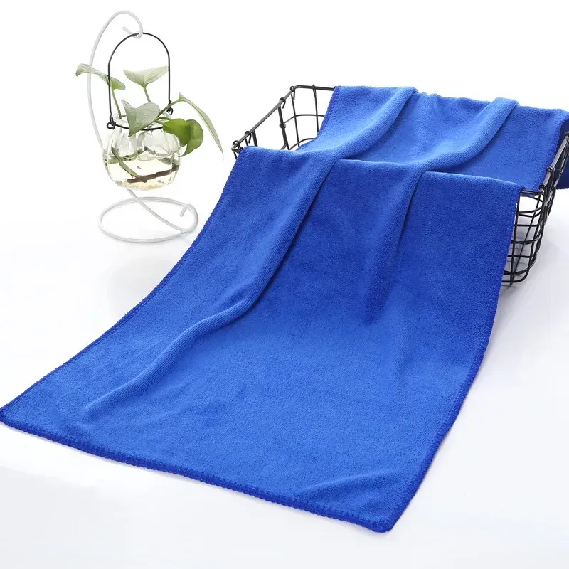 Grands chiffons en microfibre de nettoyage à haute absorption, serviettes multi-usages réutilisables pour sols, cuisine et fenêtres 4
