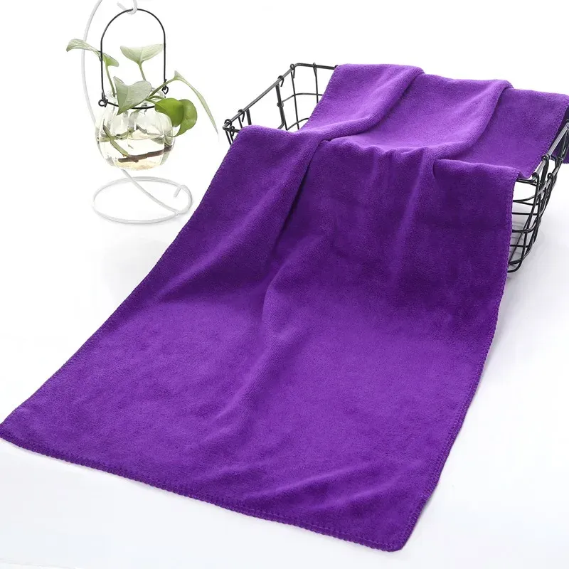 Grands chiffons en microfibre de nettoyage à haute absorption, serviettes multi-usages réutilisables pour sols, cuisine et fenêtres 6