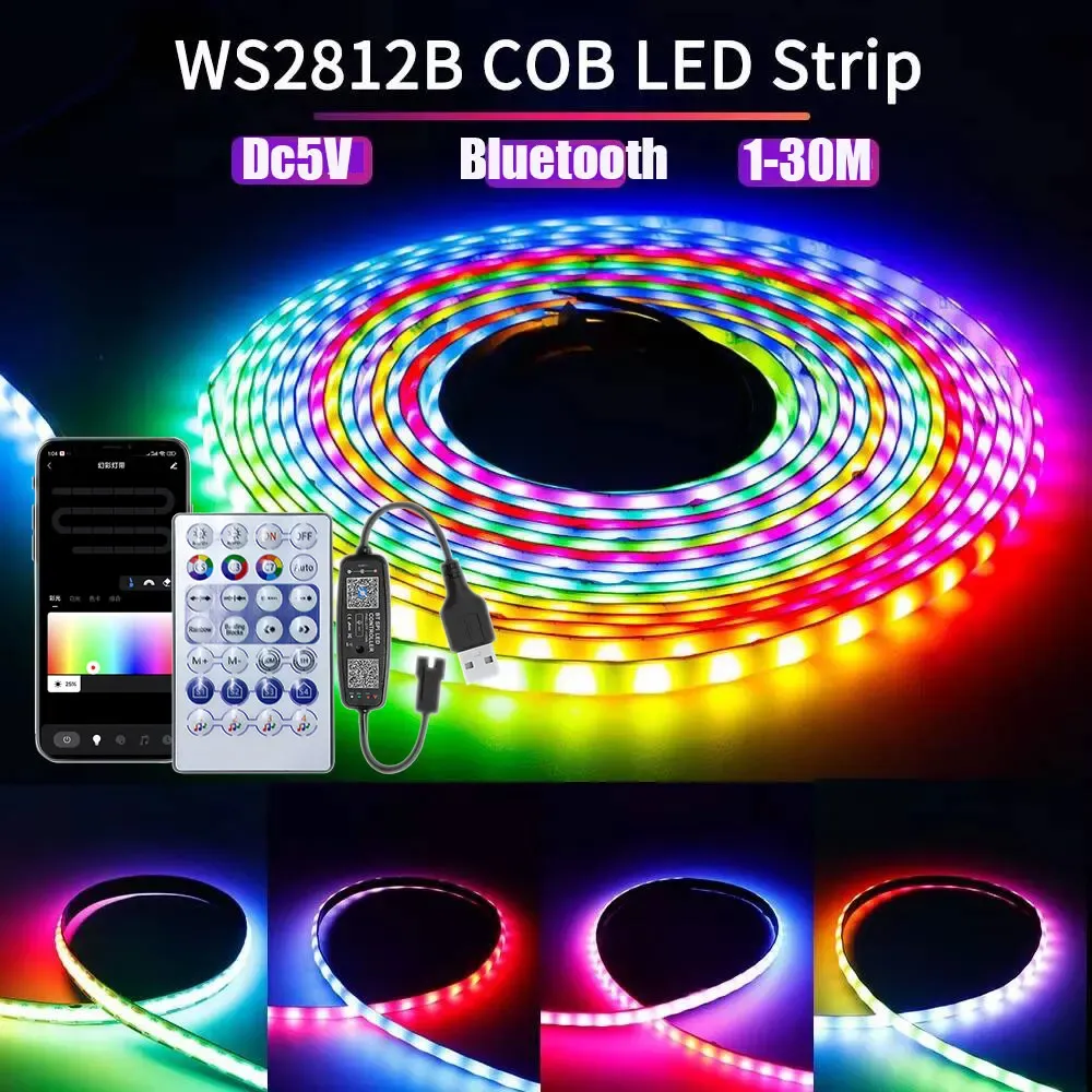 Bande LED RVB adressable, vue d'ensemble