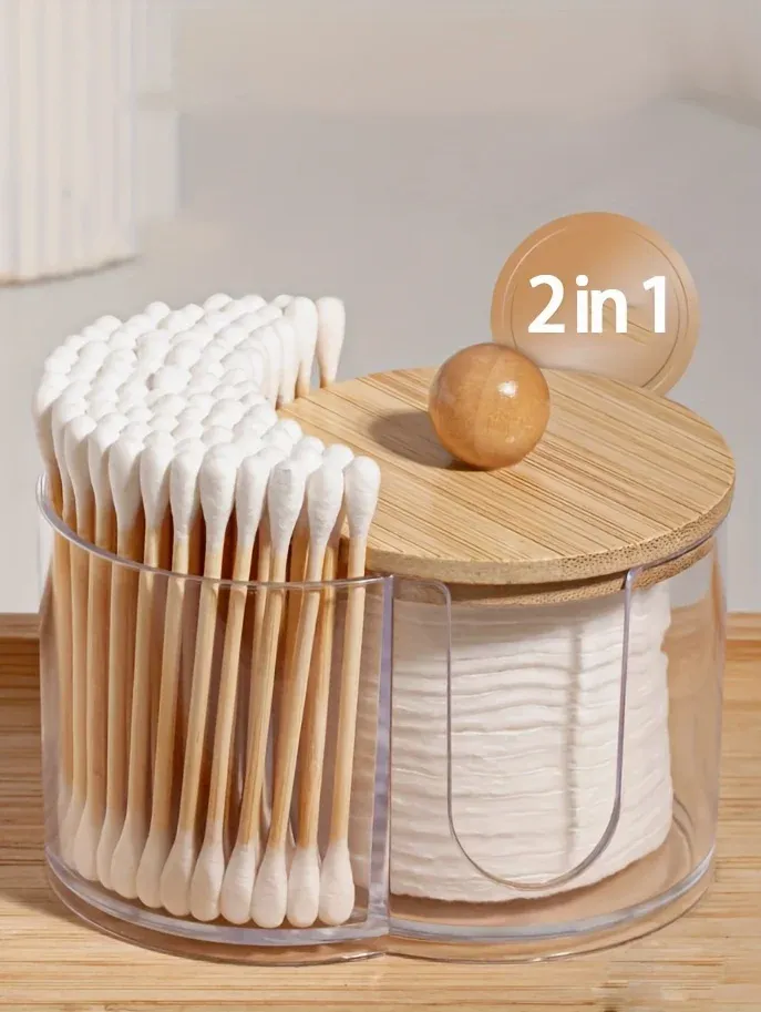 Support de rangement transparent pour produits de maquillage