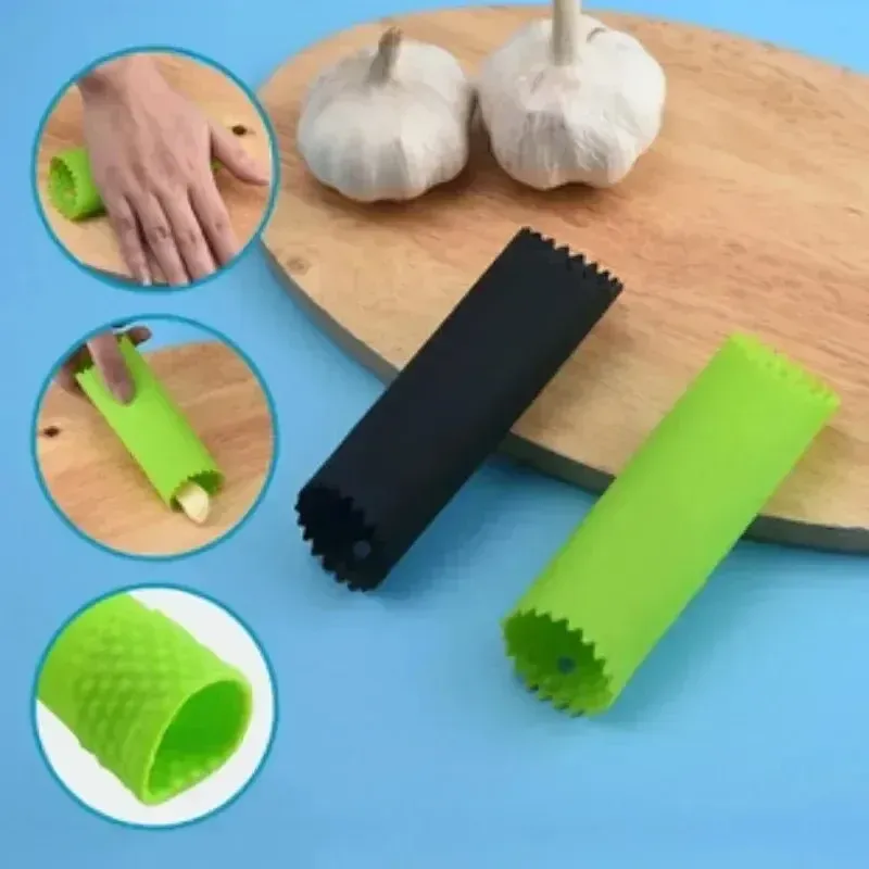 Éplucheur d'ail en silicone, non toxique 3