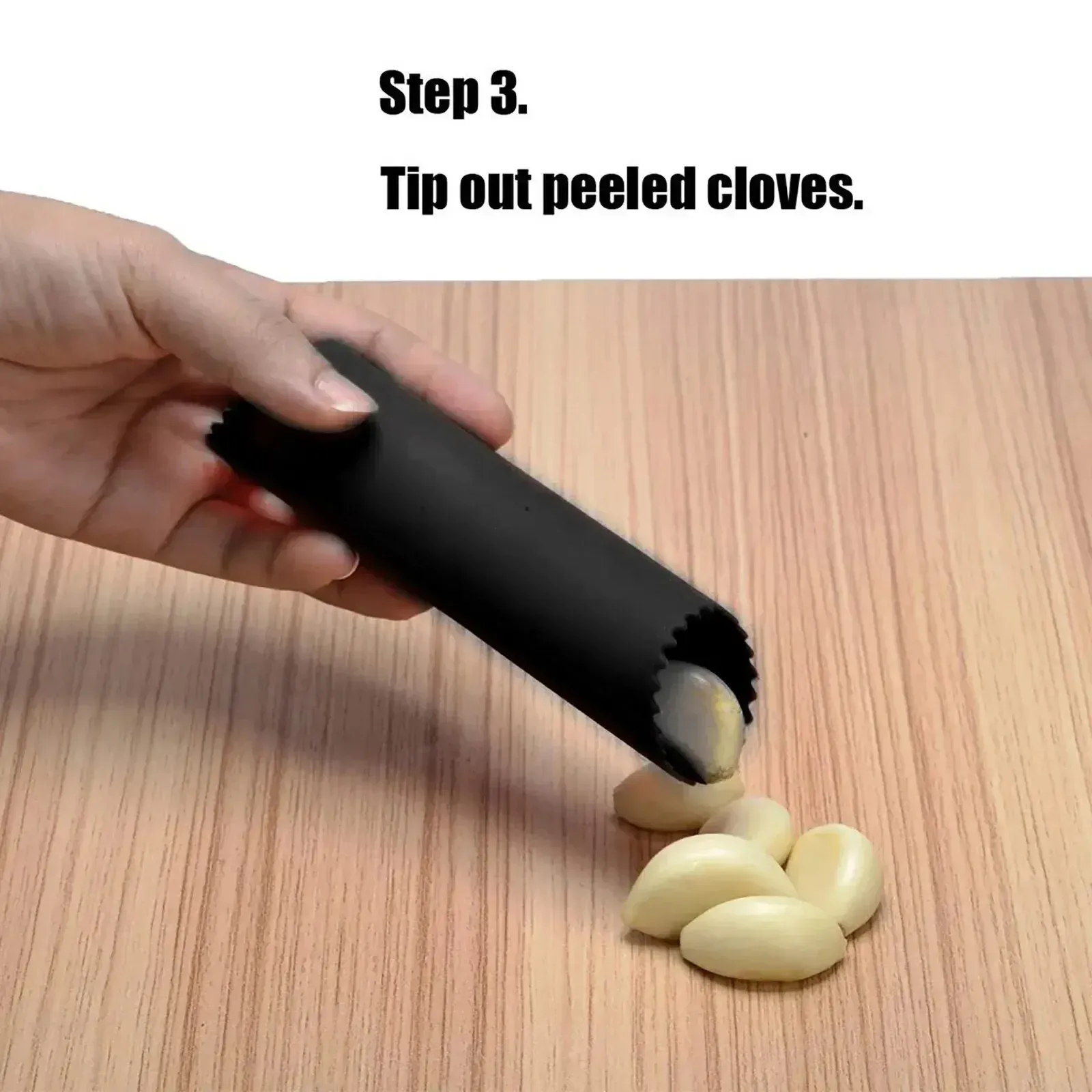 Épluche-ail en silicone, vue 5