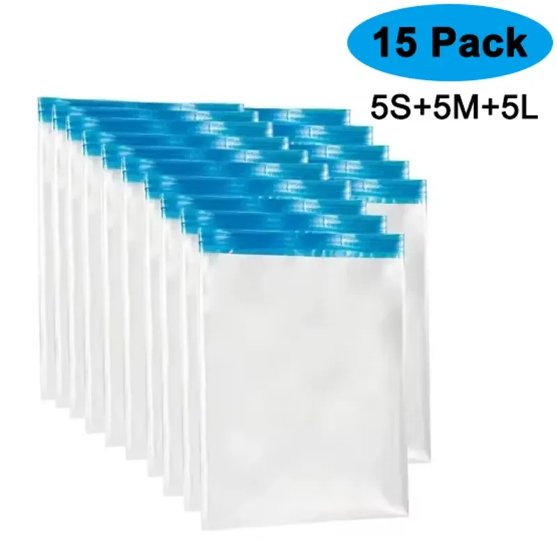 Sacs de compression de voyage pour bagages, gain de place 7
