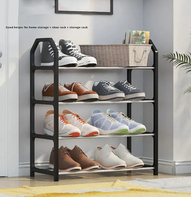 Vue détaillée de l'étagère à chaussures