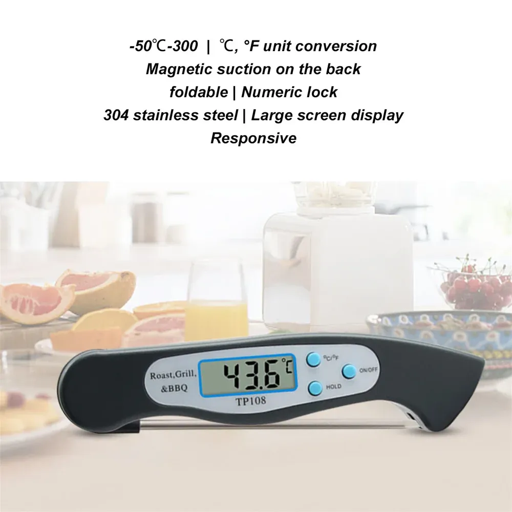 Ventouse magnétique du thermomètre à viande