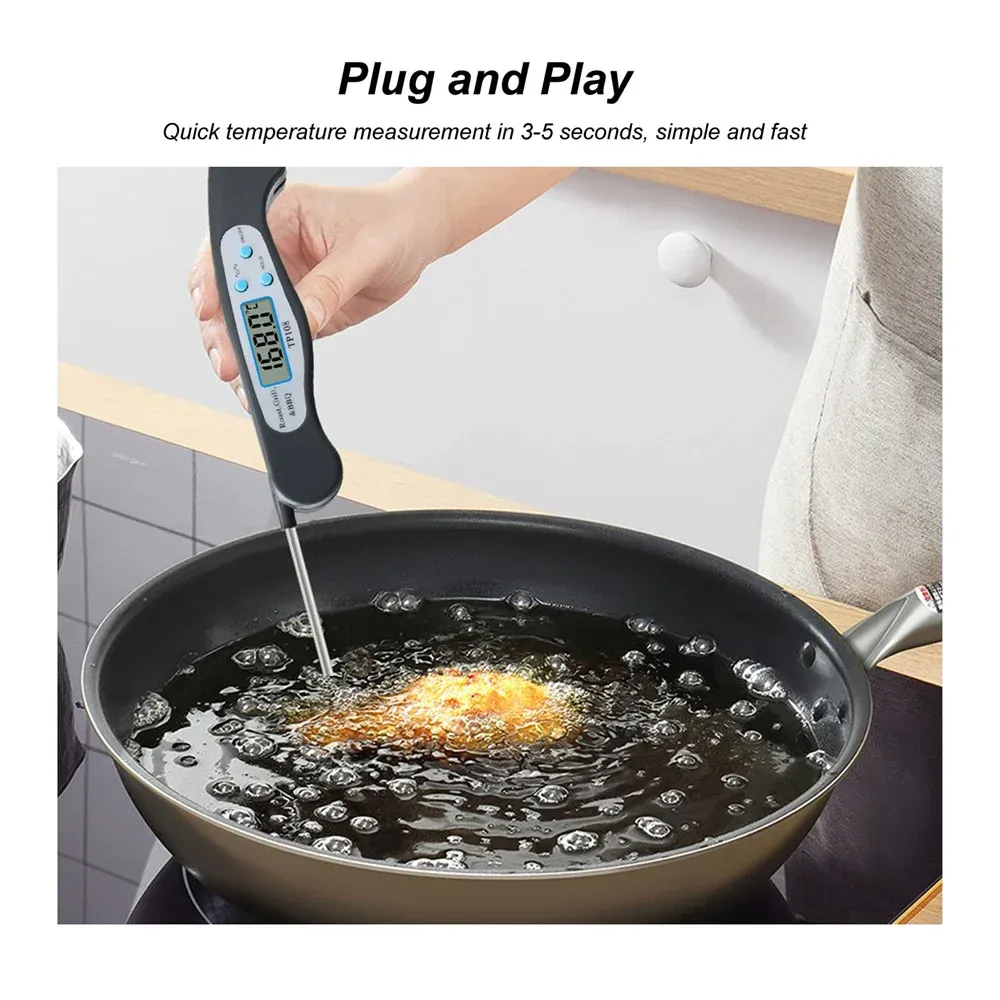 Sonde pliante du thermomètre à viande