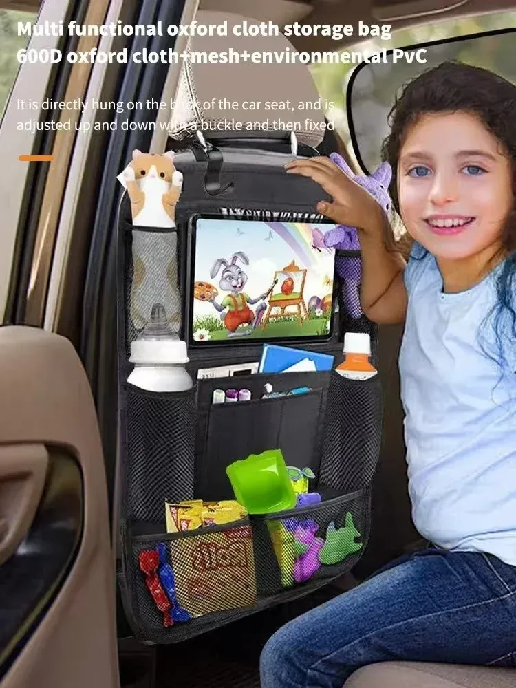 Organisateur de siège de voiture, vue d'ensemble