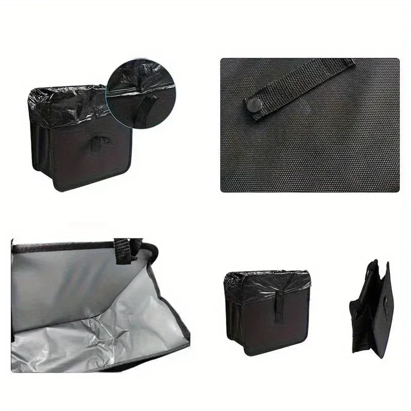 Détail de la doublure étanche et des supports de sacs