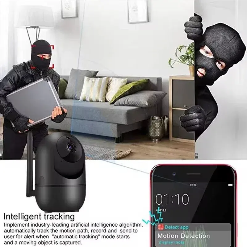 Caméra de surveillance bébé avec vision nocturne